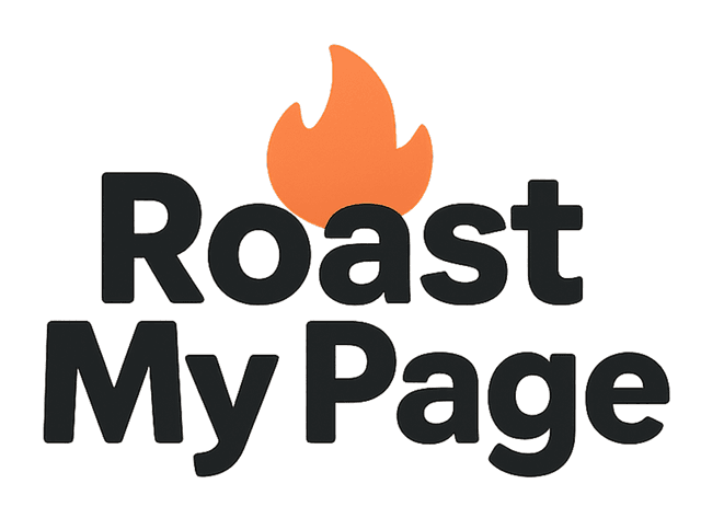 Roast My Page Logo